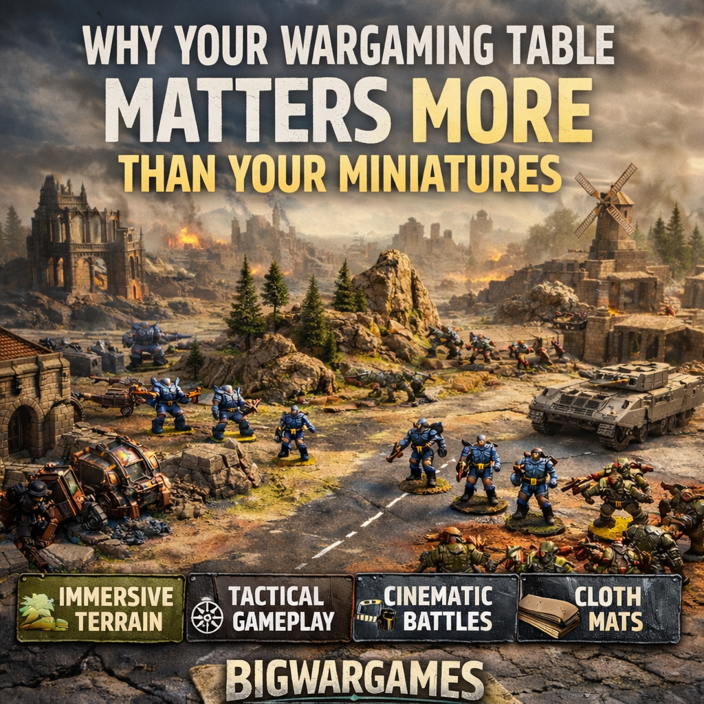 Why Your Wargaming Table Matters More Than Your Miniatures