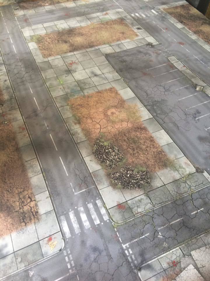 ZOMBIE! wargaming mat