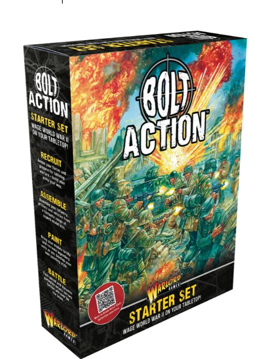 Bolt Action Starter Set + 4x4ft Grass Gaming Cloth – Battle Ready!