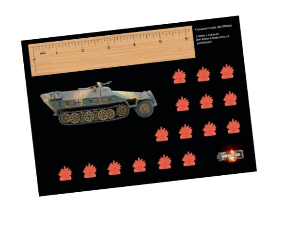 Bolt Action Starter Set + 4x4ft Grass Gaming Cloth – Battle Ready!