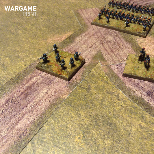 Road strips Napoleonic