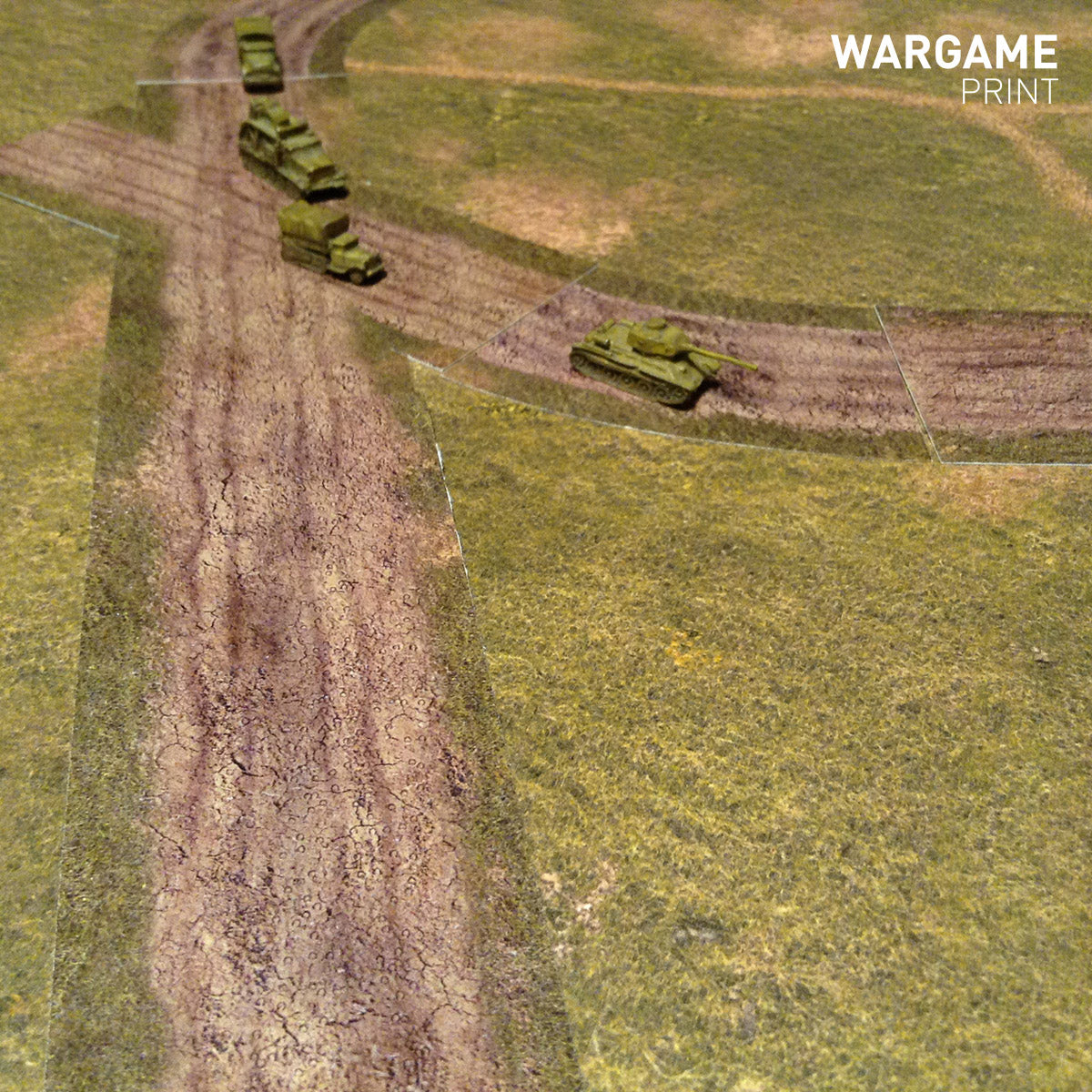 Road strips Napoleonic